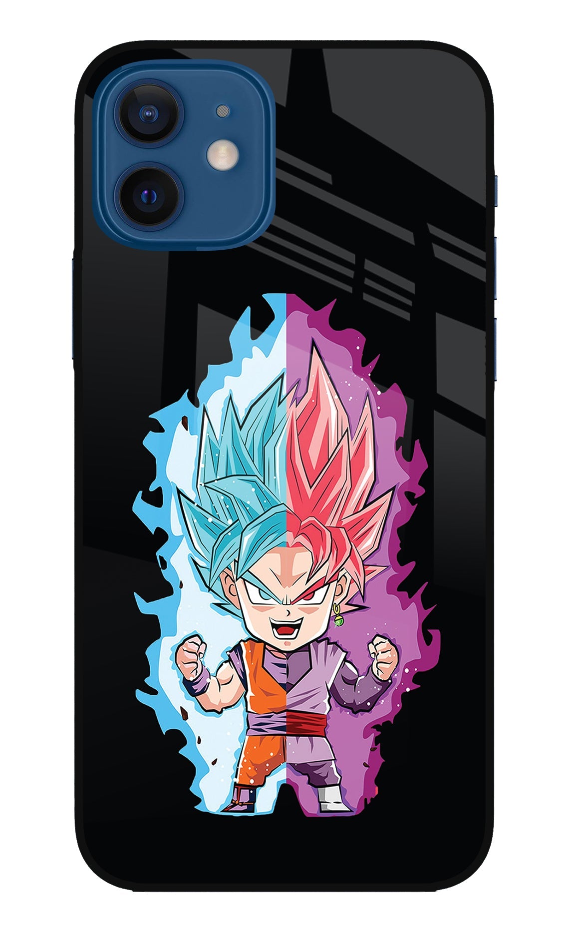 Chota Goku iPhone 12 Glass Case