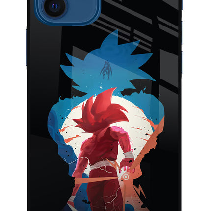 Goku iPhone 12 Glass Case