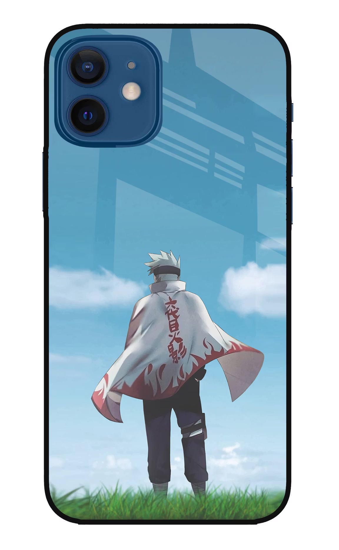 Kakashi iPhone 12 Glass Case