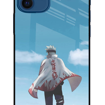 Kakashi iPhone 12 Glass Case Back Cover by Casekaro