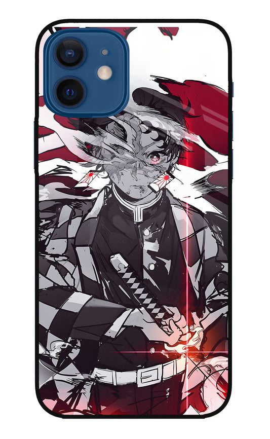 Demon Slayer iPhone 12 Glass Case