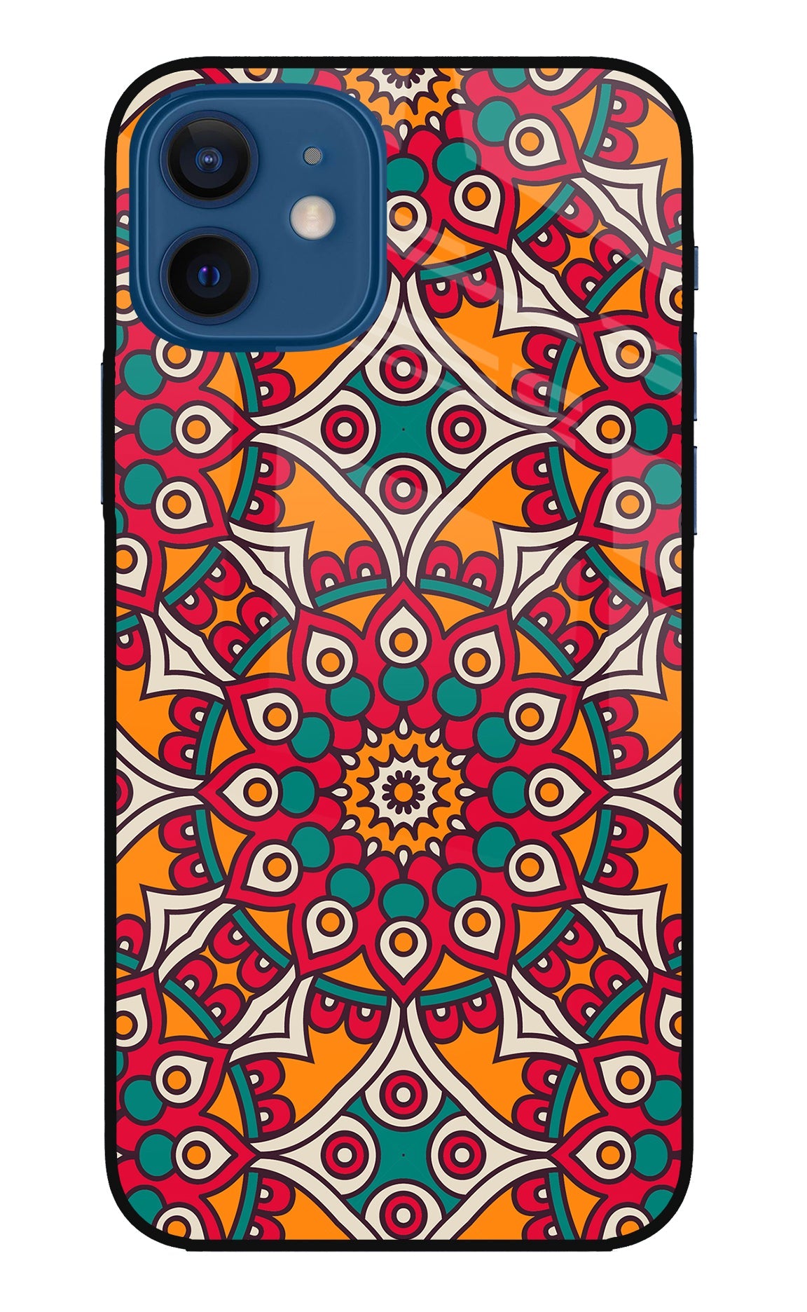 Mandala Art iPhone 12 Back Cover