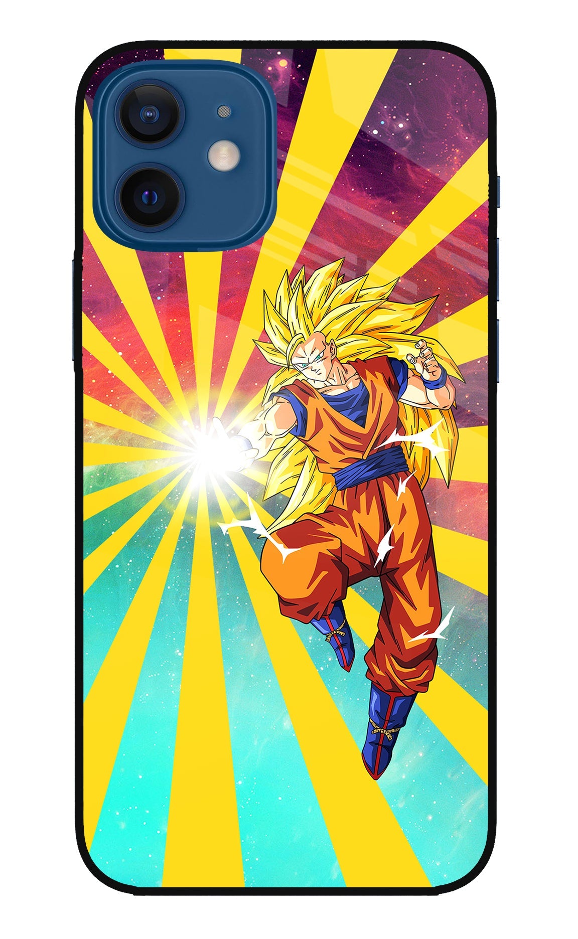 Goku Super Saiyan iPhone 12 Glass Case