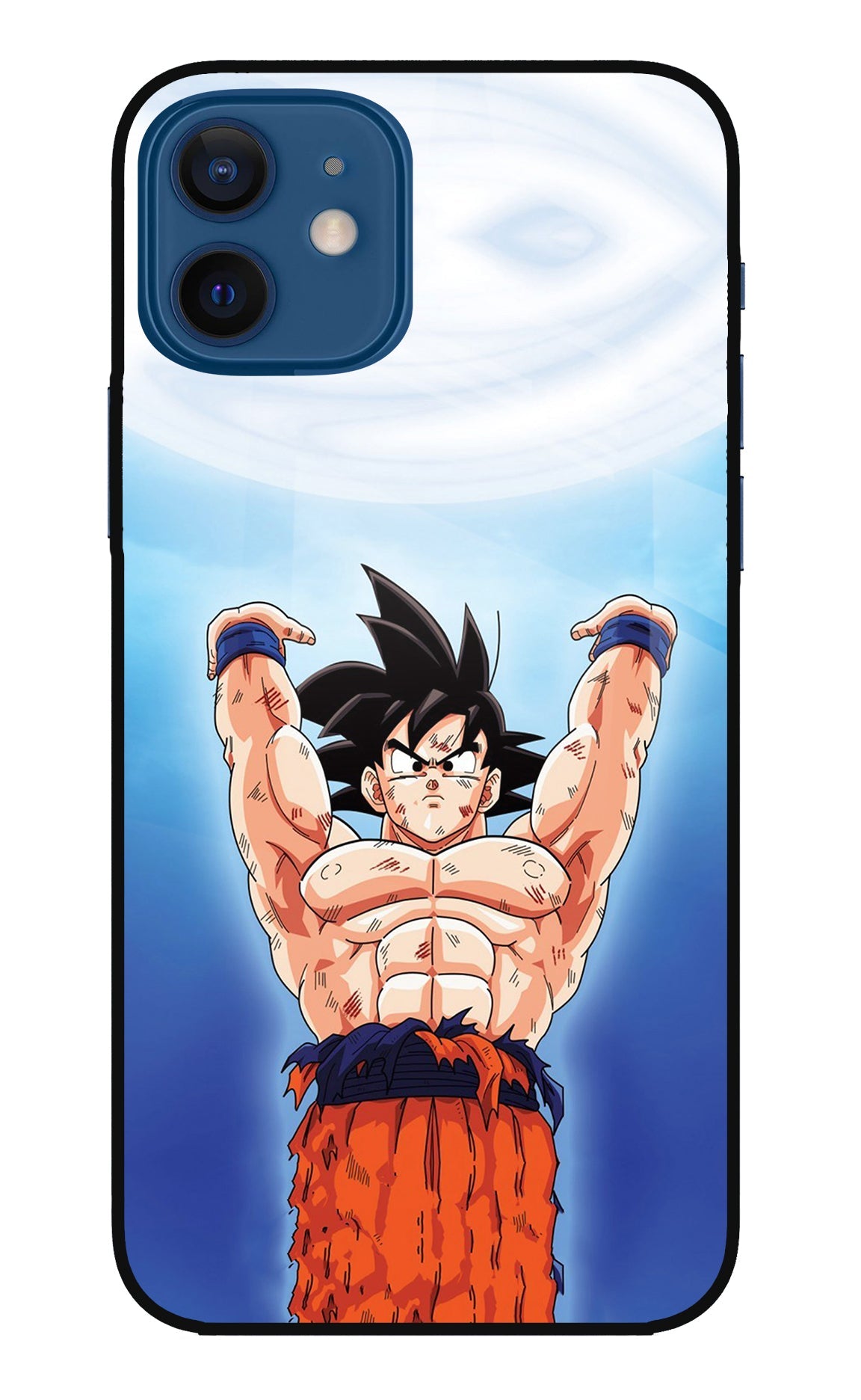 Goku Power iPhone 12 Glass Case
