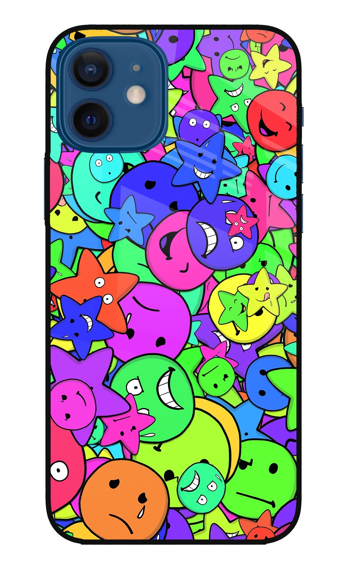 Fun Doodle iPhone 12 Back Cover