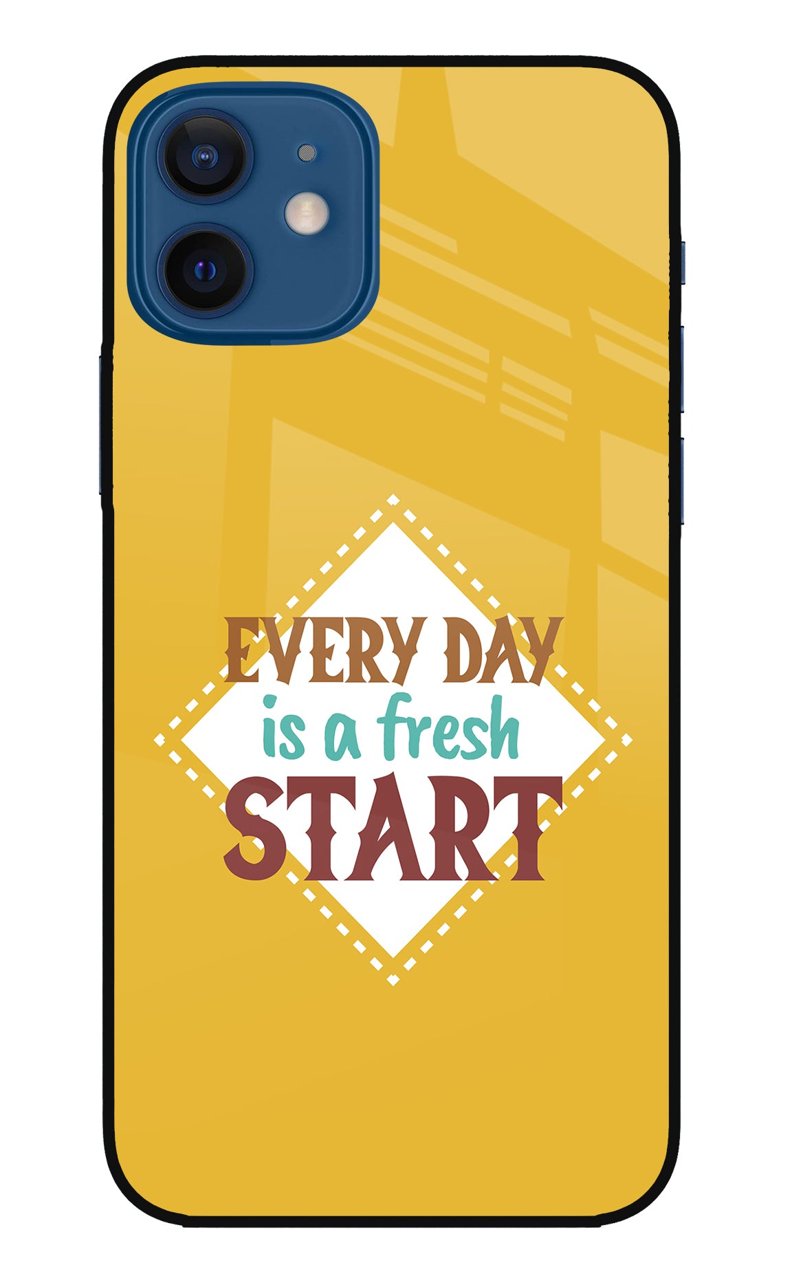 Every day is a Fresh Start iPhone 12 Back Cover