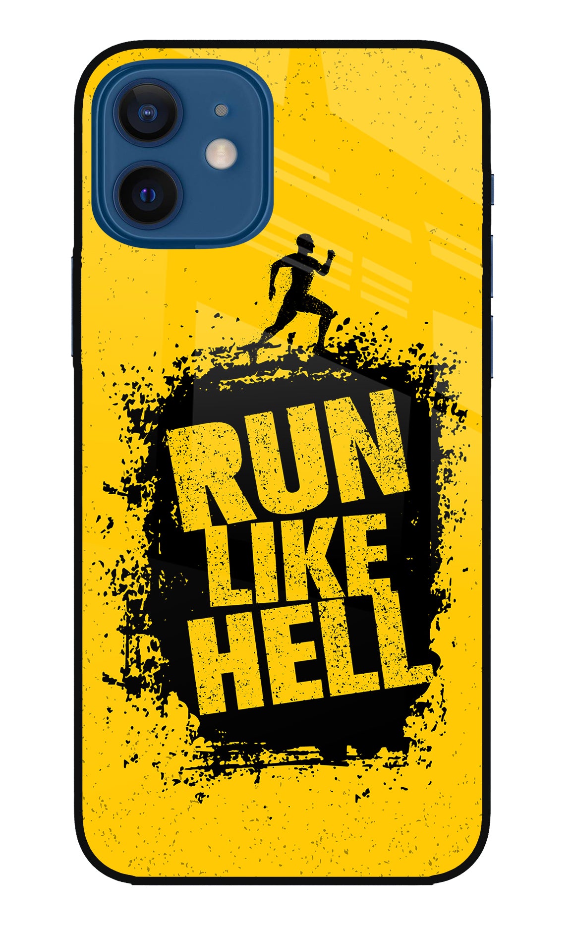 Run Like Hell iPhone 12 Back Cover