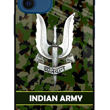 Balidan Indian Logo iPhone 12 Glass Case Back Cover by Casekaro