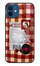 Queen of Disaster iPhone 12 Glass Case