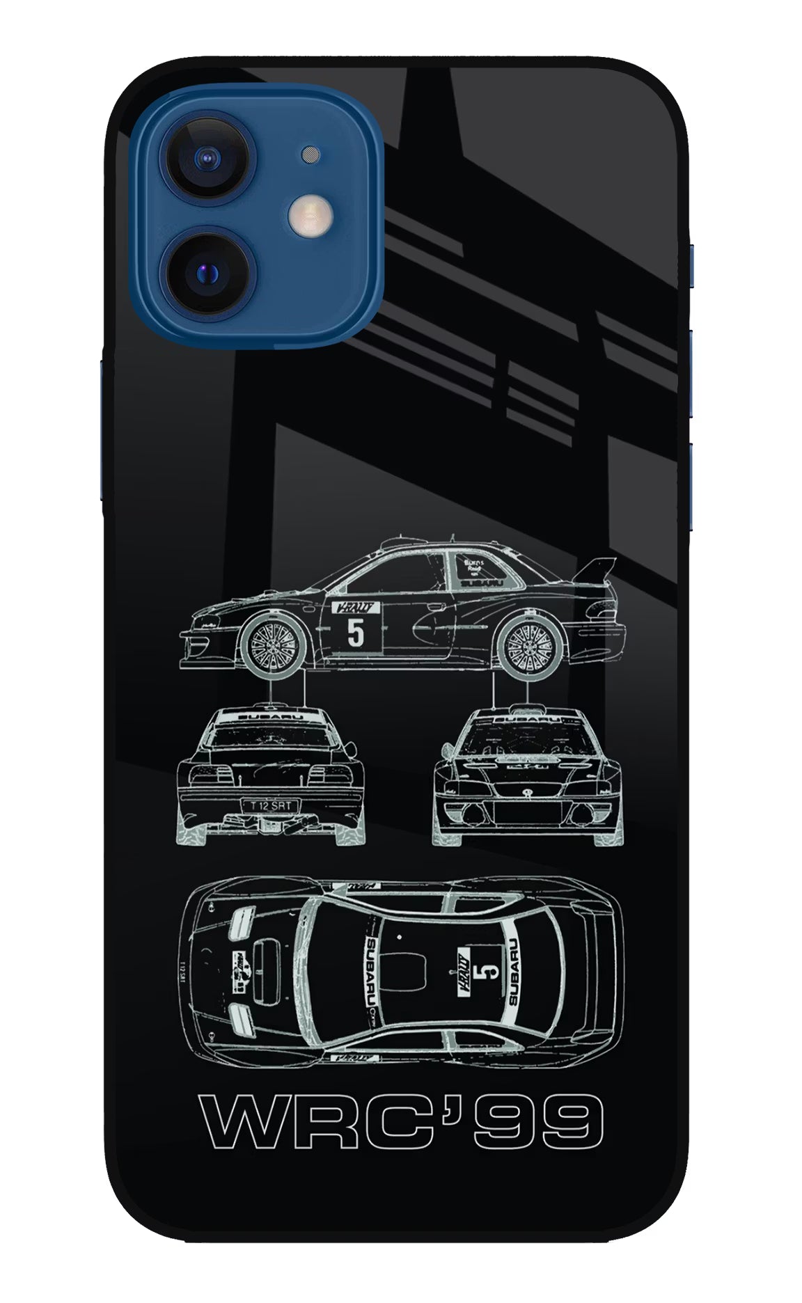 WRC'99 iPhone 12 Glass Case