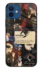 Scorpio Zodiac iPhone 12 Glass Case