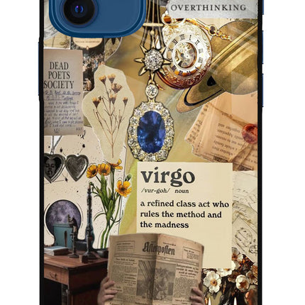 Virgo Zodiac iPhone 12 Glass Case