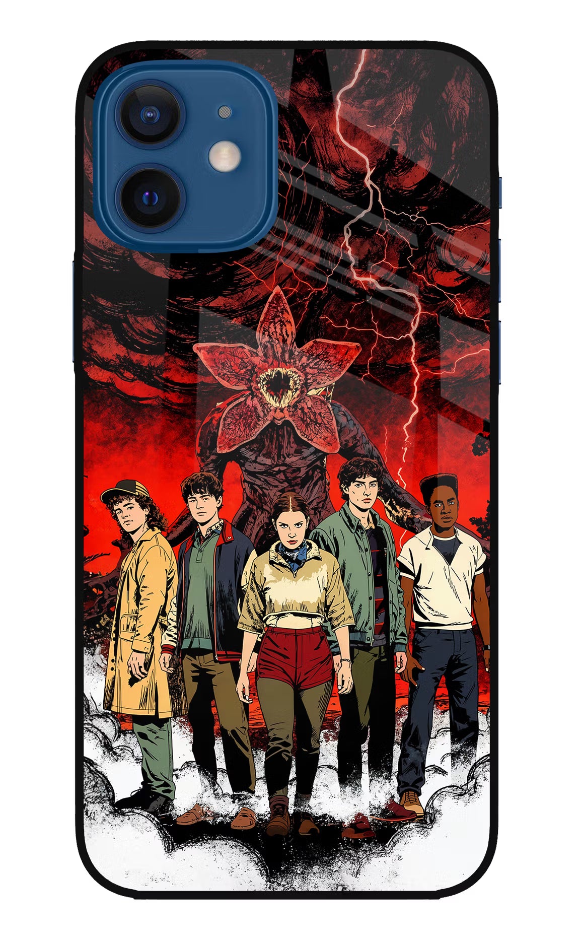 Ordinary Things Characters iPhone 12 Glass Case