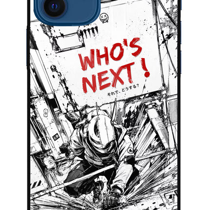 Who's Next iPhone 12 Glass Case Back Cover by Casekaro