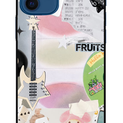 Softcore case iPhone 12 Glass Case Back Cover by Casekaro