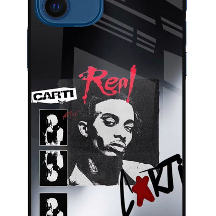Playboi Carti iPhone 12 Glass Case Back Cover by Casekaro