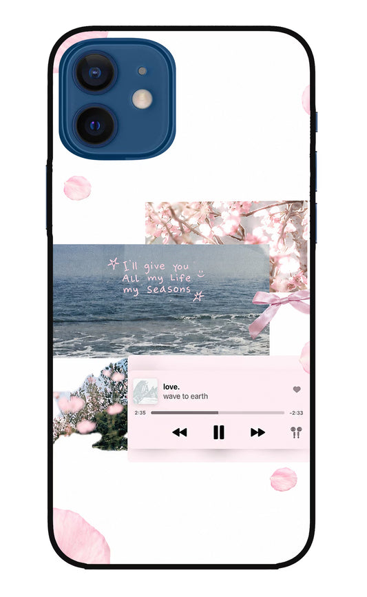 Wave to earth iPhone 12 Glass Case