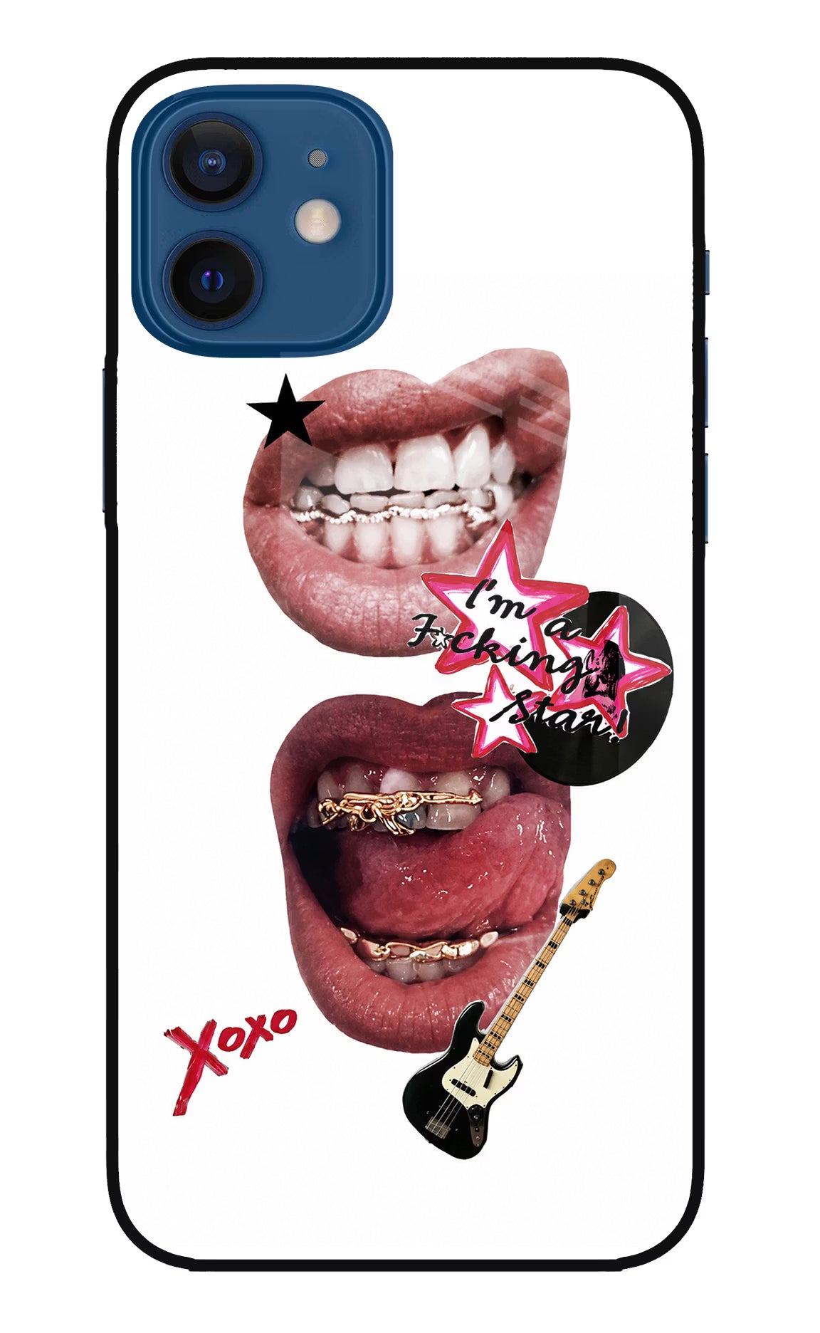 Rockstar iPhone 12 Glass Case