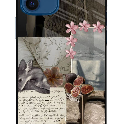 Midnight Sky iPhone 12 Glass Case Back Cover by Casekaro