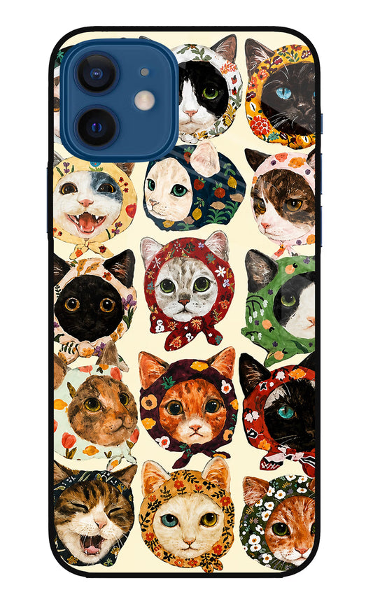 Cool Cat iPhone 12 Glass Case