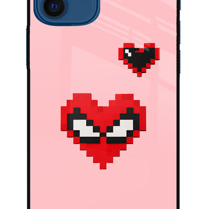 Gwen Heart iPhone 12 Glass Case Back Cover by Casekaro