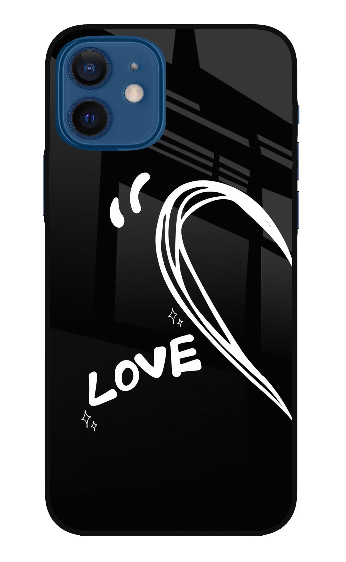 Love Line iPhone 12 Glass Case