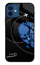 Love Orbit iPhone 12 Glass Case