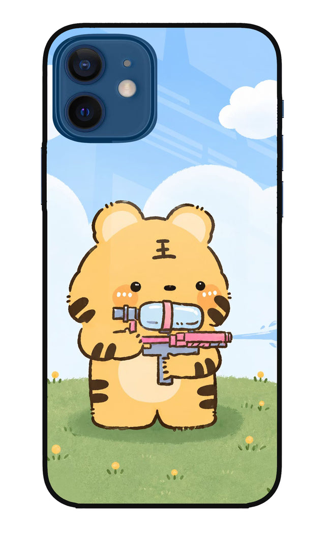 Tiger Treat iPhone 12 Glass Case