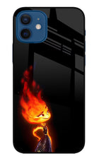 Ember Flame iPhone 12 Glass Case