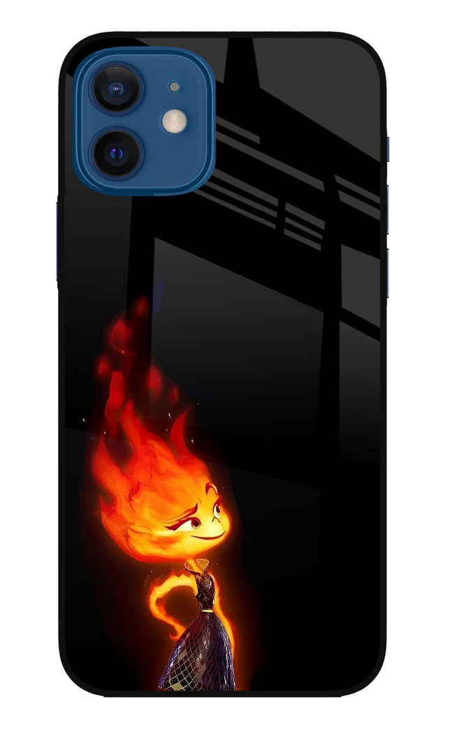 Ember Flame iPhone 12 Glass Case