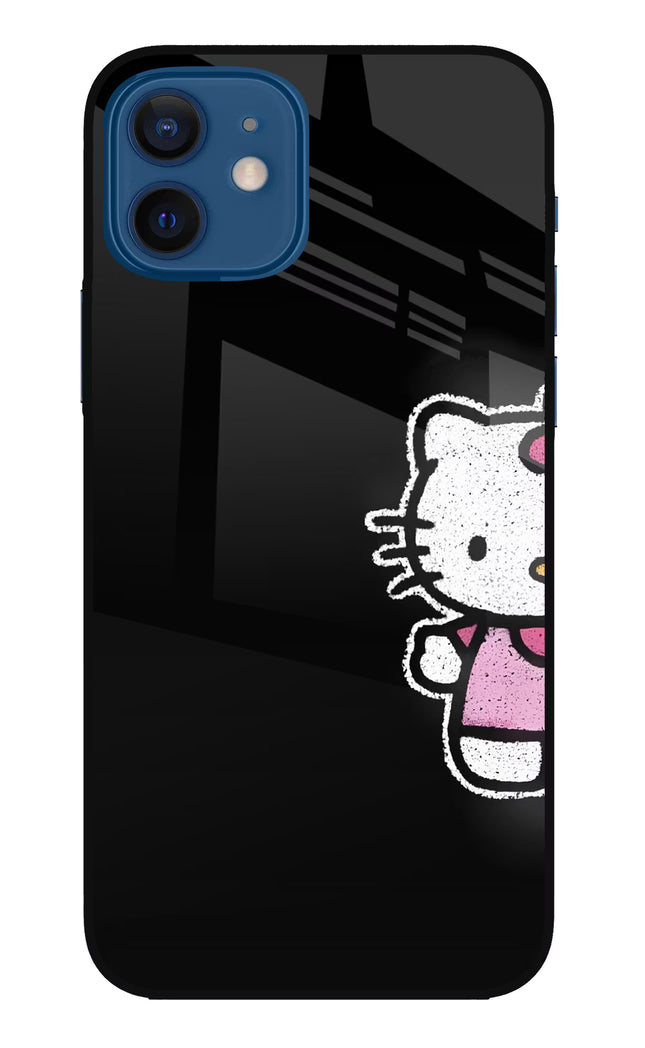 Kitty Charm iPhone 12 Glass Case