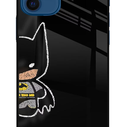 Bat Kitty iPhone 12 Glass Case