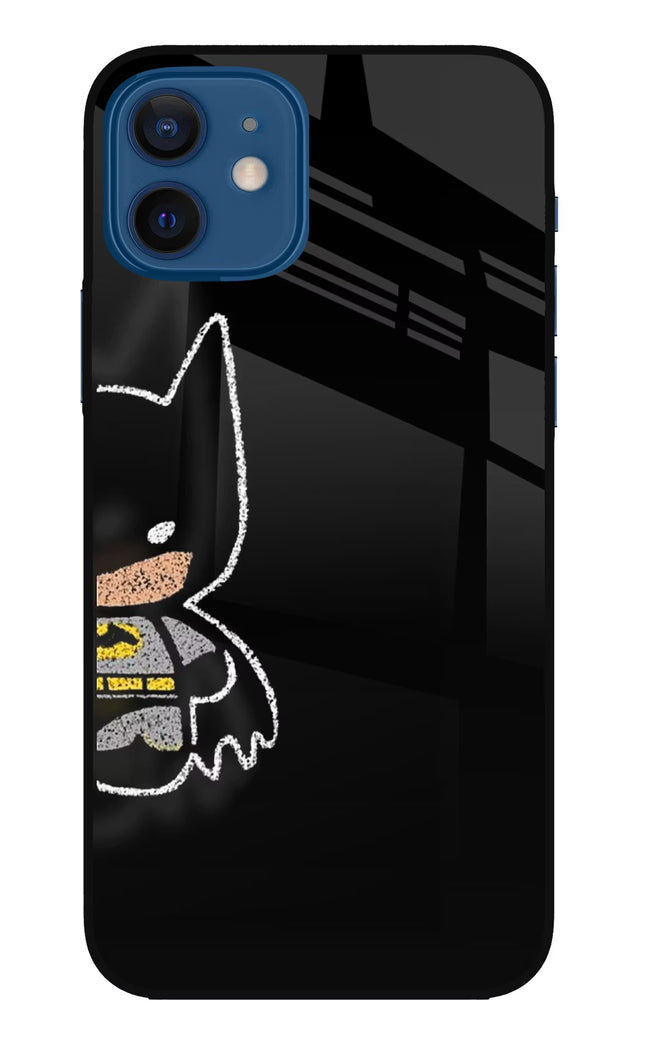 Bat Kitty iPhone 12 Glass Case