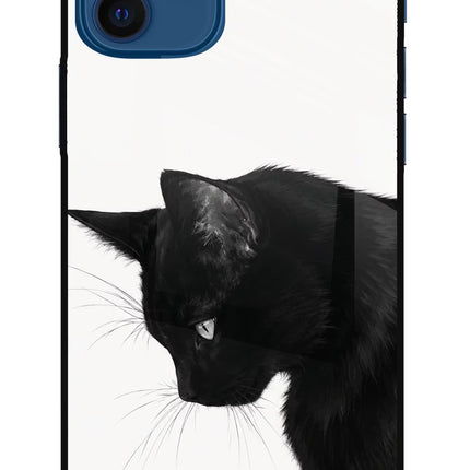 Shadow Gaze iPhone 12 Glass Case