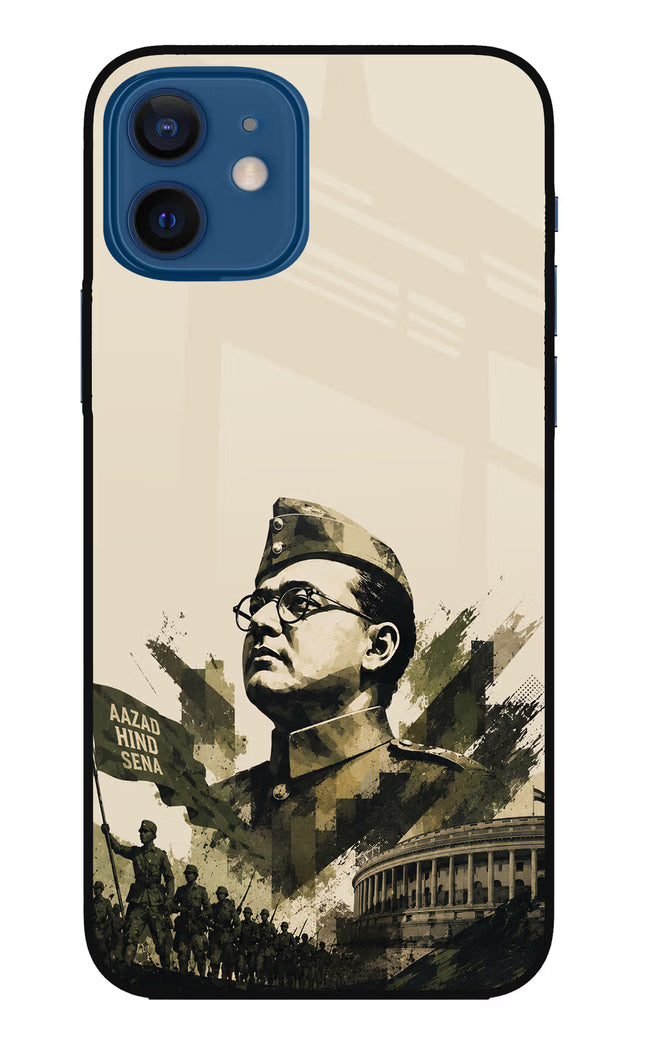 Netaji Rising iPhone 12 Glass Case