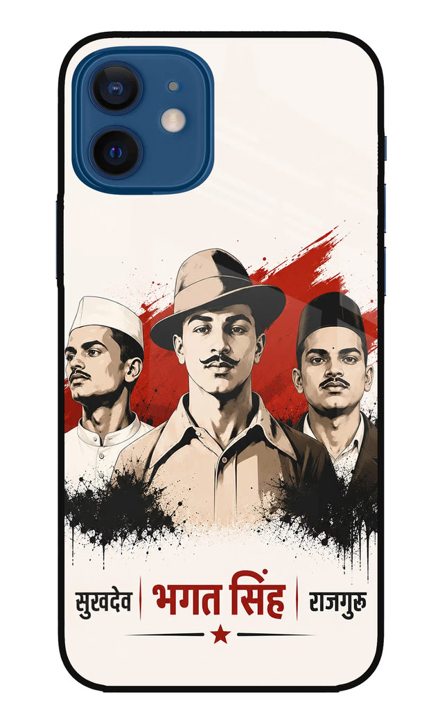 Sardar Patel Iron Will iPhone 12 Glass Case