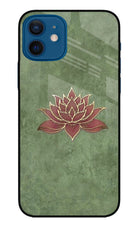 Lotus Grace iPhone 12 Glass Case