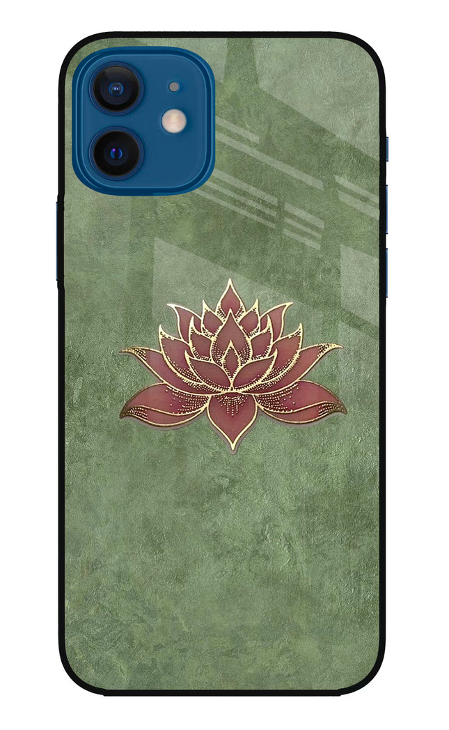 Lotus Grace iPhone 12 Glass Case