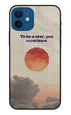 Pixel Sun iPhone 12 Glass Case