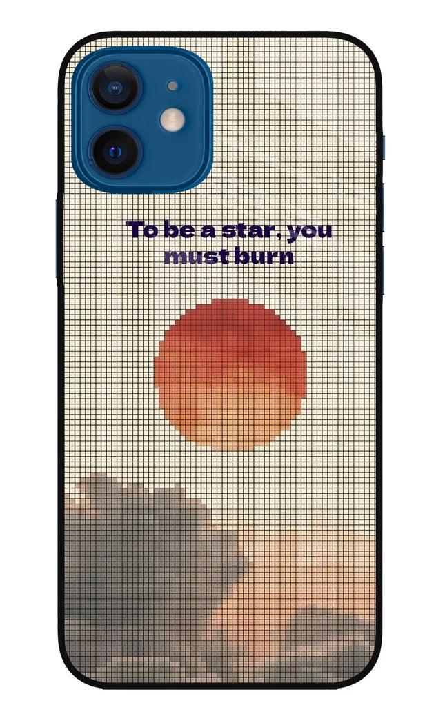 Pixel Sun iPhone 12 Glass Case