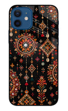 Boho Noir iPhone 12 Glass Case