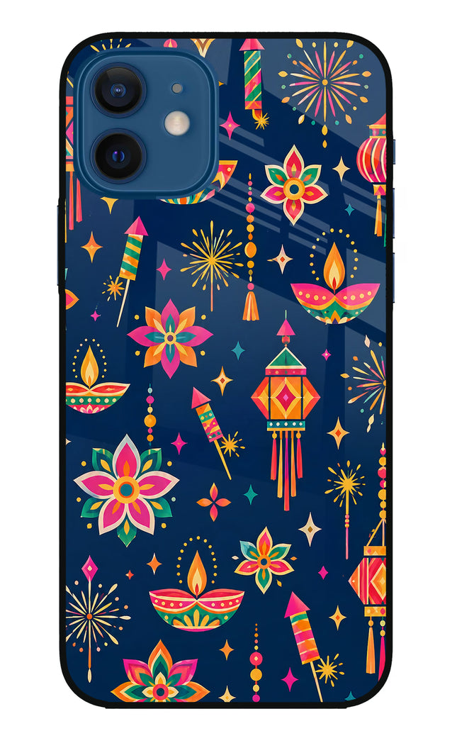 Festive Pop iPhone 12 Glass Case