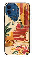 Diwali Rangoli iPhone 12 Glass Case