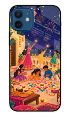 Diwali Night iPhone 12 Glass Case
