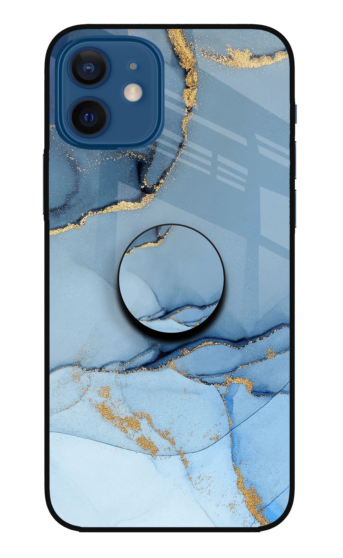 Blue Marble iPhone 12 Glass Case