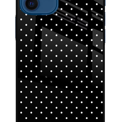 White Dots iPhone 12 Pop Case by Casekaro