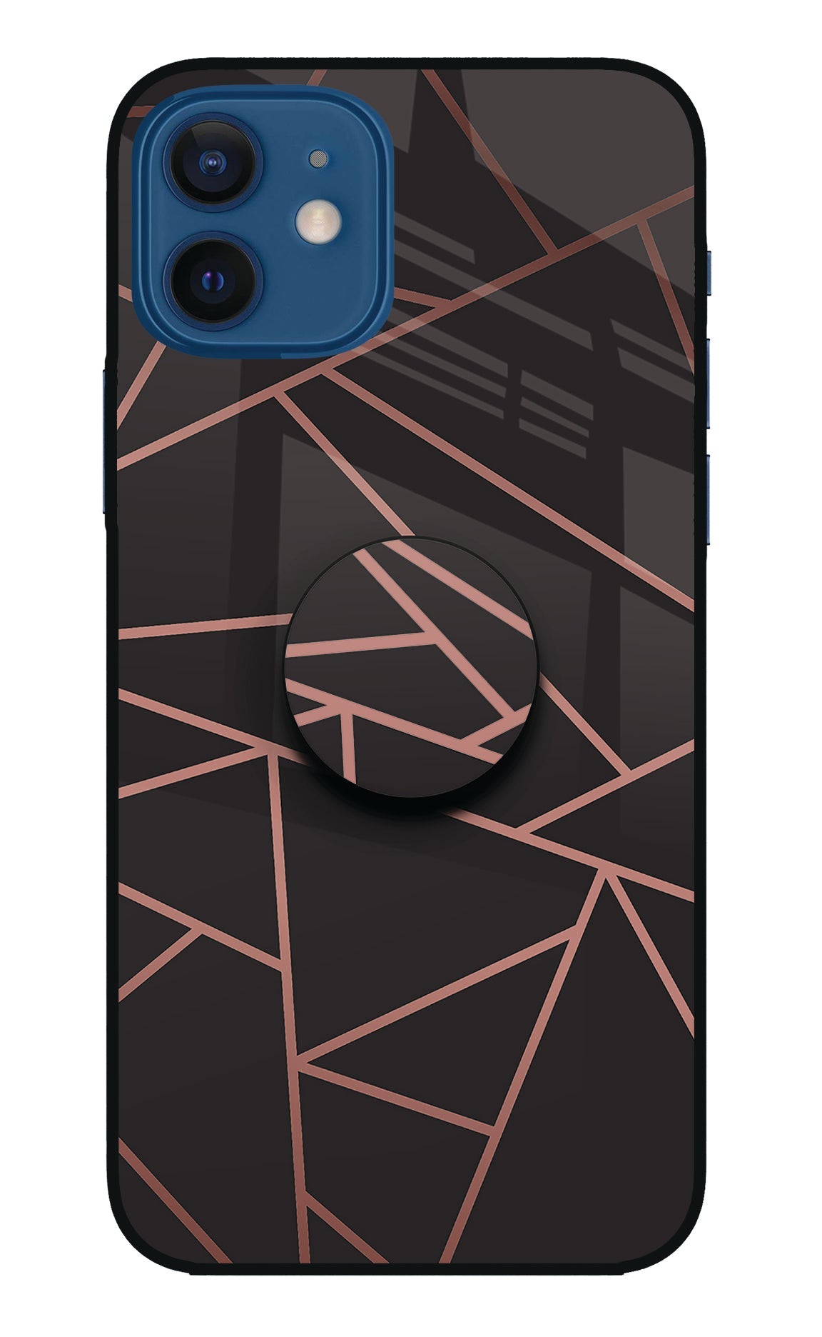 Geometric Pattern iPhone 12 Pop Case