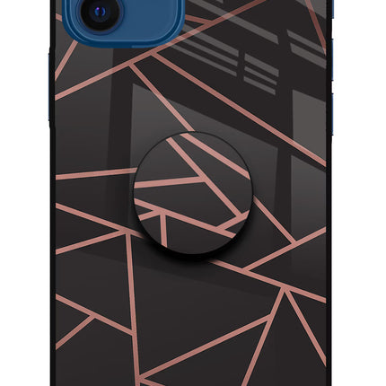 Geometric Pattern iPhone 12 Pop Case by Casekaro