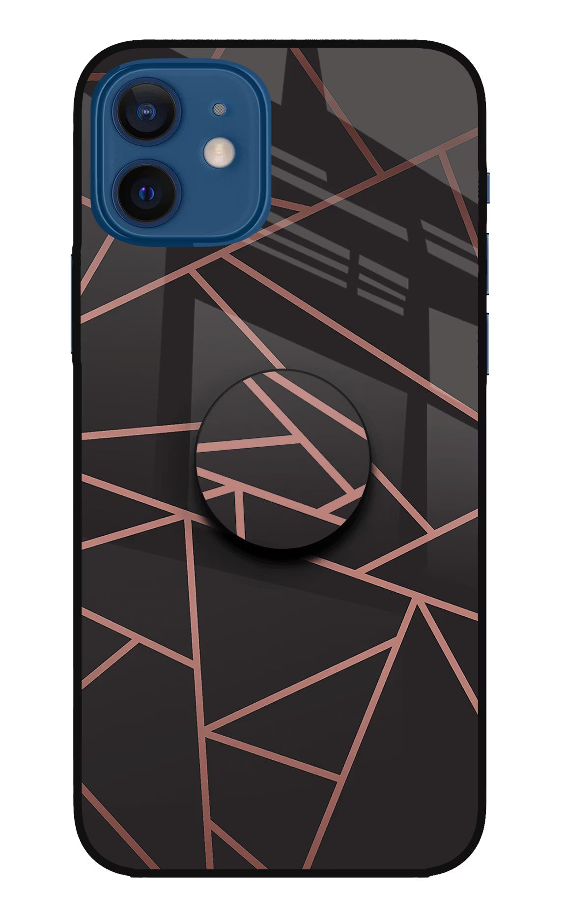 Geometric Pattern iPhone 12 Pop Case by Casekaro