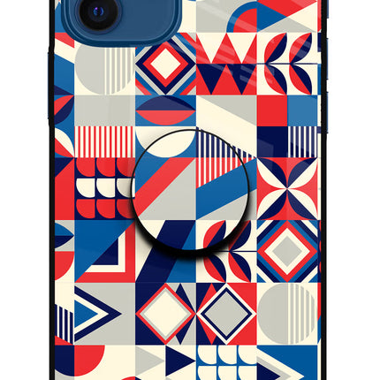 Colorful Pattern iPhone 12 Pop Case by Casekaro